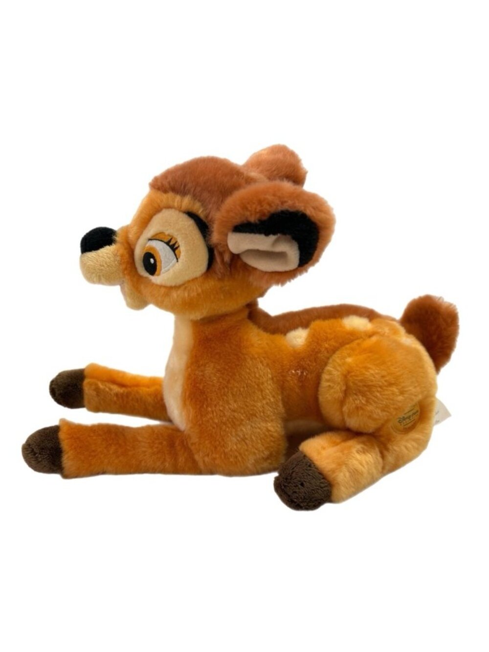 Disney Store Bambi Plush Laying Down Deer Stuffed Animal Authentic Excludsive